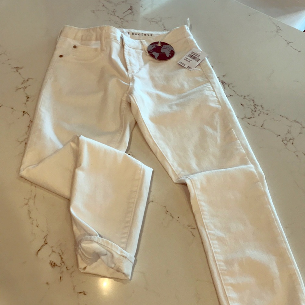 Articles of Society White Skinny Jean NWT
